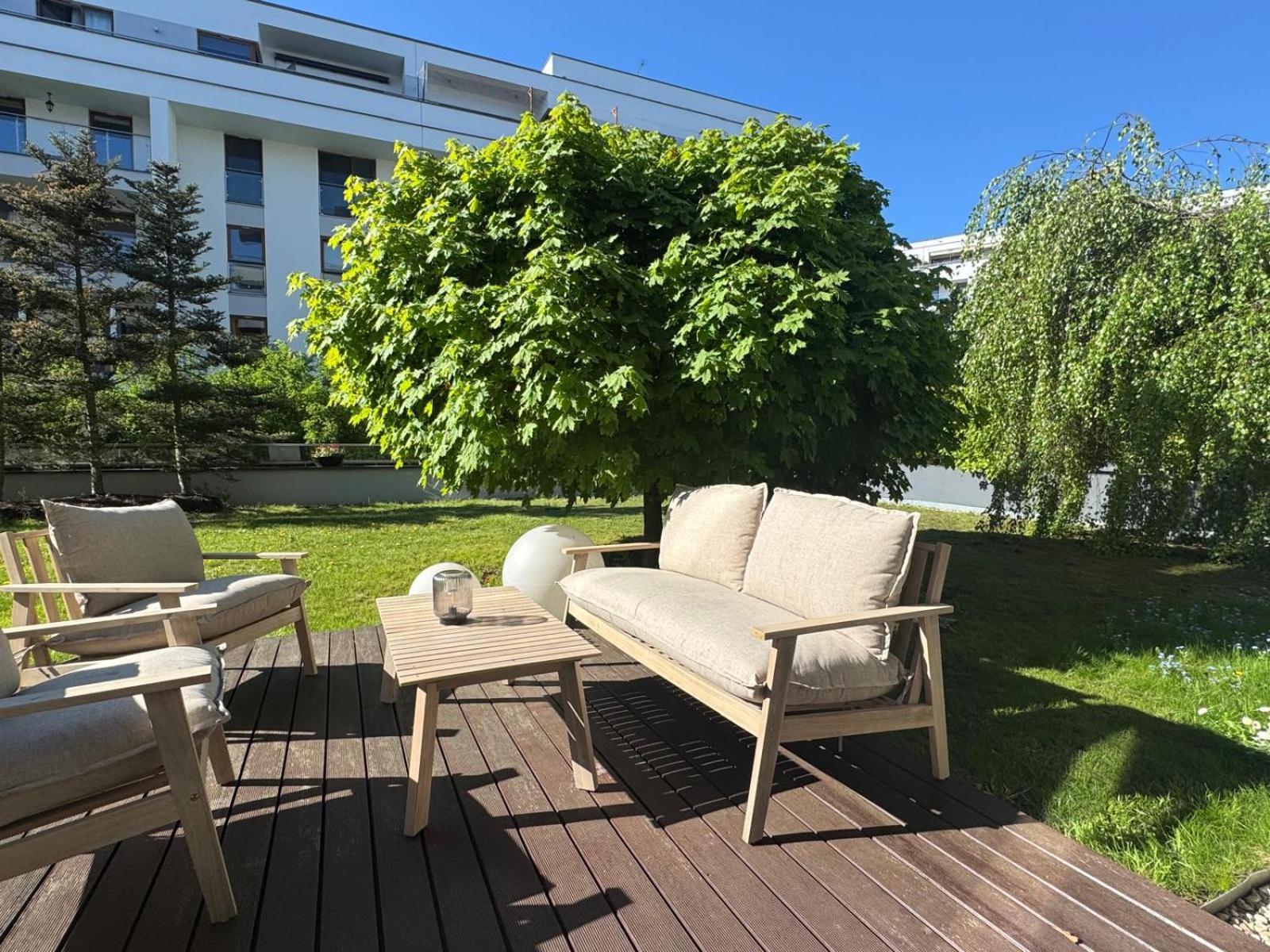 Wilanowska Apartment & Garden วอร์ซอ ภายนอก รูปภาพ